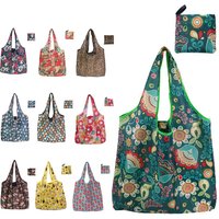 10Pcs Large Shopping Bag Set Reusable Eco Bag Grocery Package Beach Toy Storage Bags Shoulder Shopping Pouch Foldable Tote