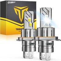 2PCS H4 LED Headlight Canbus Lamp 150W 40000LM Led Light Bulbs 7035 Chips with Fan Turbo Lights Car Hi/Low Headlights 6500K