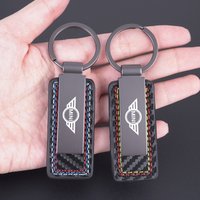 1pc Car Emblems Keychain Key Ring Chain Pendant Gifts For BMW Mini Cooper Countryman Clubman R55 R56 R60 F54 F55 F56 Accessories