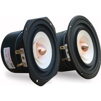 4 Inch Full Range Speaker Cast Aluminum Cone Frame Fever Speaker HIFI Human Voice Woofer Horn Good Desktop Car Speaker