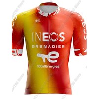 AliExpress NONE 2026 Ineos Grenadiers Team Cycling Jersey Set Summer Bicycle Clothing Road Bike Shirts Suit Bicycle Bib Shorts MTB Ropa Maillot
