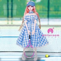 60cm Bjd Doll For Girls Toys 1/3 Dolls Ball jointed Doll Green Blue Eyes Sunflower Palace Style Dress DIY Children Birthday Gift