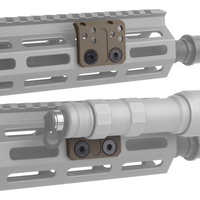 POSEIDON DEFENSE Side Mount Offset Mount Compatible With M300 M600 OKW PHLV2 Scout Light Flashlight