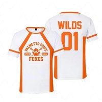 Cosplay The Foxhole Court Palmetto State Foxes Lacrosse Jersey Wilds Minyard Josten Sleeve T Shirt For Men Women Beach T-Shirts