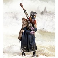 1/24 Scale 75mm Die-Cast Resin Figure Model Kit Ancient French Soldier 1812 Hobby Miniature Toys Unassembled Unpainted Diorama