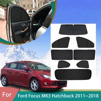 For Ford Focus MK3 Mk III C346 Hatchback 2011~2018 2012 2014 Window Curtains Sunshade Shading Privacy Shading Visor
