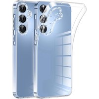 Full Camera Protection Silicone Case For Samsung A55 A35 A25 A15 A05S A54 A34 A24 A14 A04S A73 A53 A23 A33 Clear Soft Cover