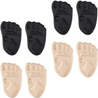 4Pairs Supple Forefoot Pads Multi-Functional Metatarsal Cushions for Women Shoe Inserts Pain Relief Walking Comfort Front Palm