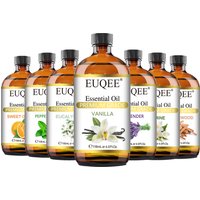 EUQEE 4 Fl Oz Essential Oils for Aromatherapy Humidifiers Aromatic Diffuser Making Scents Candle Handmade Soap Home Fragrance