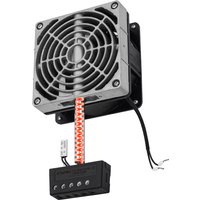 800W High Power Aluminum Cabinet Heater Dehumidifier Thermostat Anti Condensation Heating System for Electrical Enclosure 220V A