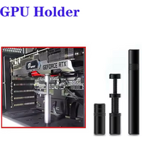 Graphics Card GPU Holder Rotating Telescopic Screw Aluminum Alloy Support Video Card Bracket Stand Magnetic Base