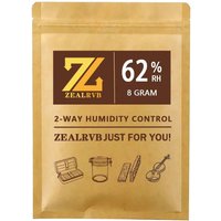 Humidor Humidity Packs 10 Pack, 8g | 2-Way 62% 69% RH Control for Cigar ZEAL Humidor Relative Humidity Packs