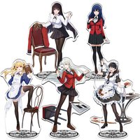 Anime Kakegurui Acrylic Stand figure Mary Saotome/Yumeko Jabami/Manga Inoshishi Stand Plate Cosplay Prop Decor Cartoons Gifts