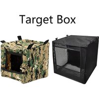 Target Box Shooting 15*15cm Foldable And Hangable Outdoor Shooting Practice Training Tents BB Bullet Slingshot Bullet Recovery
