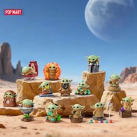 POPMART Star Wars Grogu Small but Mighty Series Blind Box Desktop Decoration Children's Collectible Toy Birthday Gift