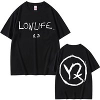 Yungblud Lowlife Album Logo 2026 NewT-shirt Men Fashion Rock Retro Short Sleeve Tshirt Men's Casual Cotton Oversized T Shirts