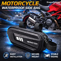 Large Capacity Motorcycle Side Bag For DUCATI Monster 796 Hypermotard Monster 696 695 Waterproof Multifunctional Storage Pouch