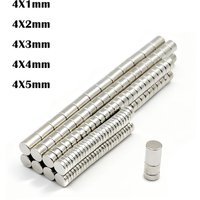 Super Powerful Magnets Neodymium Magnet NdfeB N35 Strong Permanent Magnetic Imanes Refrigerator Magnet 4x1/2/3/4/5mm