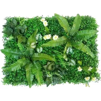 Artificial Lawn Plant Lawn DIY Background Wall Panels Fake Grass Leaf Wedding Decoration Green Grass Carpet Turf