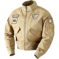 Veste d'automne pour hommes, style militaire, idéale pour la randonnée, fermeture éclair, couleur unie, chaude, avec de nombreuses poches, veste tactique pour activités de plein air, coupe-vent,