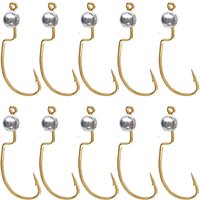 Jig Head Hook 1g 1.5g 2g 3g Mini Worm Angle Sharp Barbed Gear Soft Lure Assist Fishing Pesca Crank Offset Fishhook