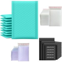 Self-Seal 20Pcs Bubble Mailer Envelopes Waterproof Express Shipping Packaging for Small Business Clothing Supplies Wholesale