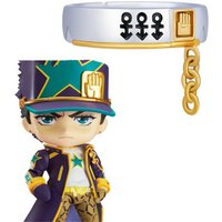 Anime JoJo Bizarre Adventure Rings Kujo Jotaro Adjustable Opening Ring Unisex Cosplay Jewelry Accessories For Friends Gift