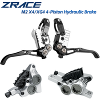 ZRACE M2 X4 / XG4 Bike Hydraulic Brake,Full CNC Lightweight,Oil Pressure Disc Brake Set, for MTB / Flat handlebar road bike