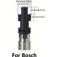 High-pressure washer quick connector, 1/4-inch adapter to cleaning gun nozzle, foam lance fitting, compatible with Kärcher.