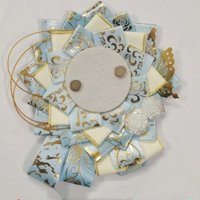 Luxury Anime Cosplay Crafts Ita Bags Accessories Ribbon Bow Badge Rosette Lolita Gadget Quadratic Element