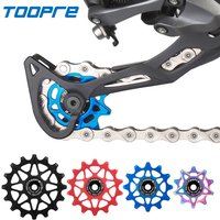 AliExpress NONE TOOPRE Bicycle Positive-Negative Tooth Rear Derailleur Pulley Wheels 10T 12T 14T 16T Road Bike Aluminum Alloy Ceramic Bearings