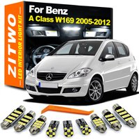 ZITWO 13Pcs LED Interior Map Dome Luggage Light Kit For Mercedes Benz A Class W169 A160 A180 A200 2005-2012 Car LED Bulb Canbus