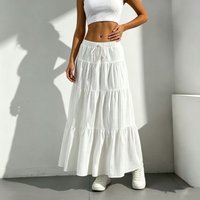 White Color Cake DressWomen' SWomen' SHeavyweight