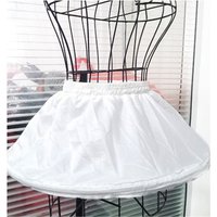 Fast Shipping Wedding Accessories Kids Girls Petticoat Vestido Longo Ball Gown Crinoline Skirt Petticoats In Stock