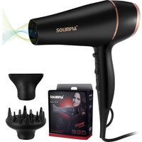 6-Level Professional Hair Dryer Salon Industrial Grade Quick Drying High Temperature Hair Styling Tool Barbecue for Home