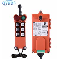 F21-E1 6 buttons Industrial Wireless Radio Crane Remote Control switches Hoist overhead bridge Crane Lift Control