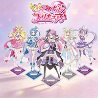 You and Idol Precure Acrylic Stand Keychain Cure Kyun Cure Miya Cure Soul Cure Ginge Cure Chumo Anime Figure Desk Decor Gift