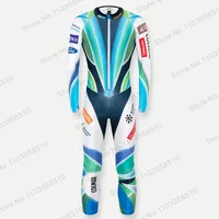 GS Non-Padded Speed Race Suit Performance GS MEN Race Ski Suits Winter Flange Jumpsuits One Piece Downhill Speed GS Set image 4