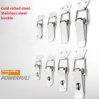 2 PCS Toggle Latches Spring Loaded Clamp Clip Case Box Latch Catch Toggle Tension Lock Lever Clasp Closures Crate Lock Snap