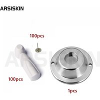 100Pcs AM 58KHz 46mm Grey ABS Material Security Hard Tag EAS Pencil Tag For Supermark Store Clothing With Magnet Lock Opener
