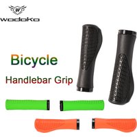 WODOKO Non-Slip Bicycle Handlebar Grips 22.2mm Diameter For MTB BMX Folding Bike Soft Rubber Hand Grip Cover Multi-Color