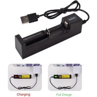 Universal 1 Slots 18650 Lithium Battery Fast Charger For 18650 14650 16340 26650 Charging 3.7V-4.2V Rechargeable Battery Charger