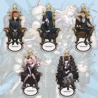 Danganronpa Anime Merch Mini Acrylic Stand Model Plate 15Cm Creative Desktop Display Ornament Keychain Jewelry Friends Girl Gift