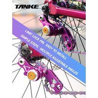 AliExpress TANKE MTB Chain Tensioner CNC Pulley Single Speed Tighten Guide Stretcher for DJ/Folding/Mountain Bike High Hardness Anti-Slip