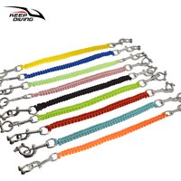 1Pcs Diving Camera Tray Handle Rope Lanyard Strap Woven Luminous Rope or Sony Housing Case Light Holder Underwater Photography
