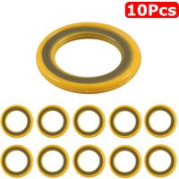 10Pcs Gear Case Lube Oil Drain Plug Washer Gasket 26-830749 For Mercury Marine/Mercruiser Boat Parts Motor Boat Accessories