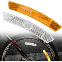 Bicycle Reflective Strips Bike Spoke Reflector Bicycle Fish-shaped Wheel Rim Reflective Light Bicycle Safety Reflective Sign Bic