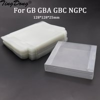 5/10/20pcs High quality transparent Plastic box Protector Game Cartridge Case PET for GameBoy Advance Color for GB GBC GBA NGPC