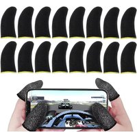 20/40pcs Gaming Finger Cover Breathable Fingertips For PUBG Game Anti-Sweat Touch Screen Finger Cots Cover Sensitive Touch Glove