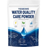 Algae Remover Powder Aquarium Pond Water Clarifier Freshwater Conditioner Fish Shrimp Crab Safe Water Clarification Powder 100g
